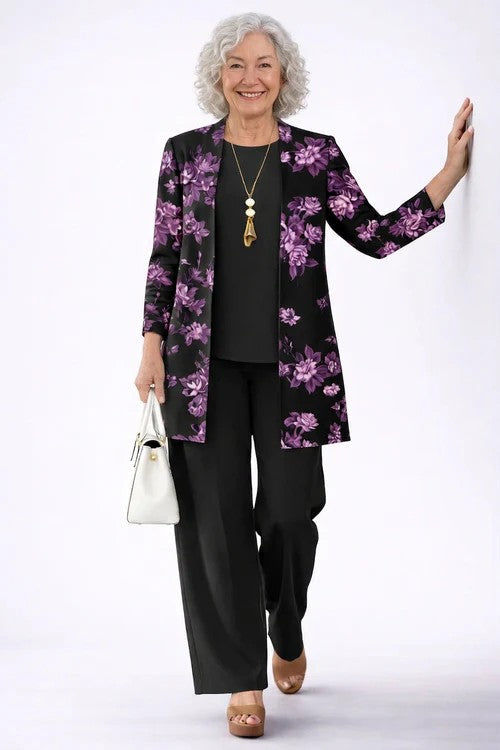 Lily - Three-Piece Shirt, Vest & Trouser Set