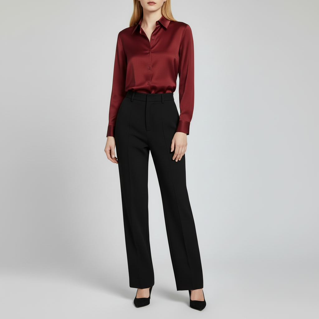 Celeste Satin Blouse