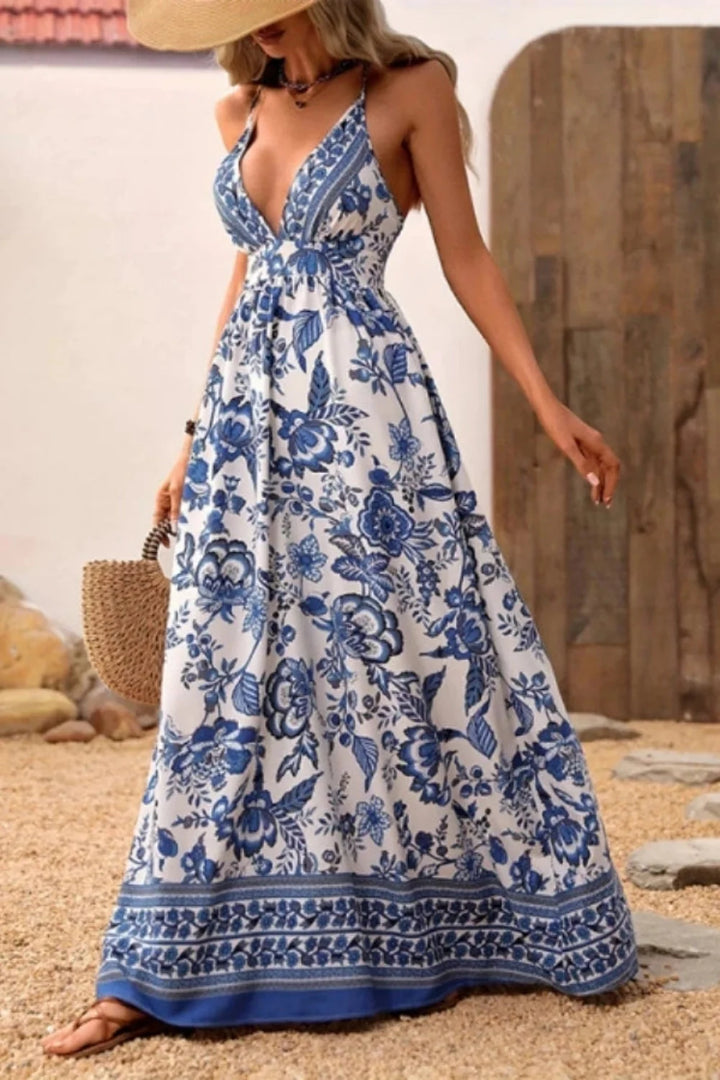Vanessa - Floral A-Line Maxi Dress