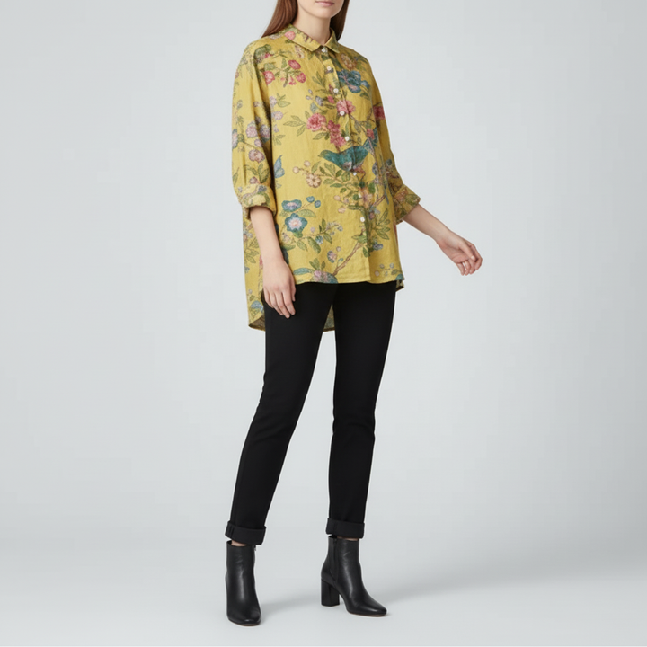 Celeste Patchwork Floral Shirt