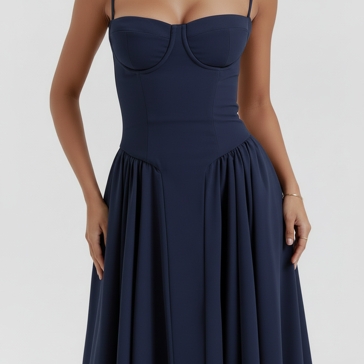 Aria Bustier Midi Dress