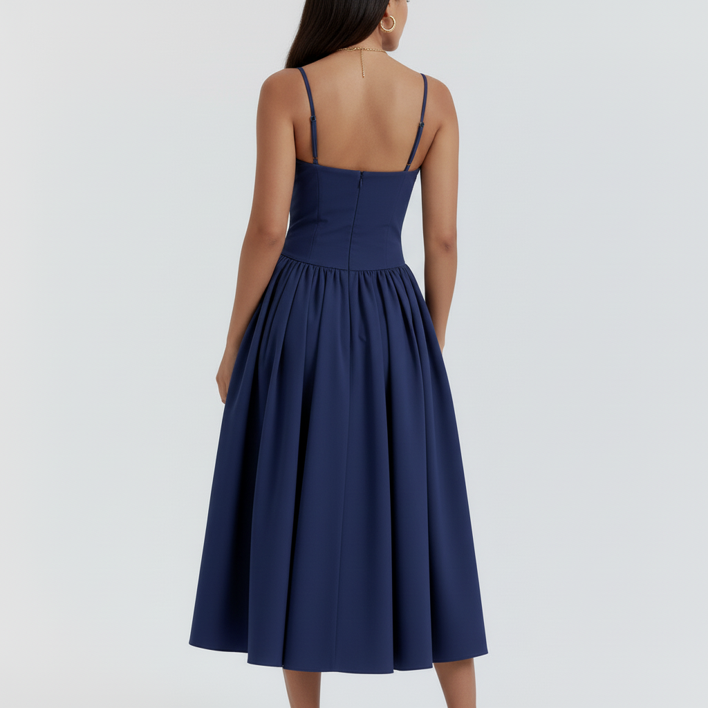Aria Bustier Midi Dress