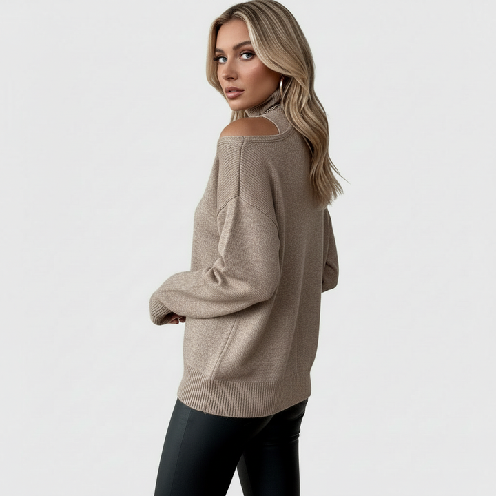 Élise Layered Knit Sweater