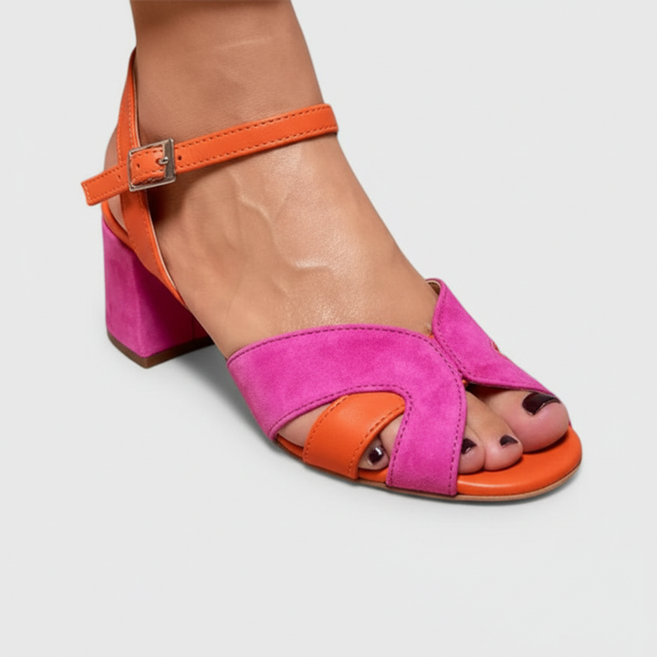 Scarlet Block Heel Sandal