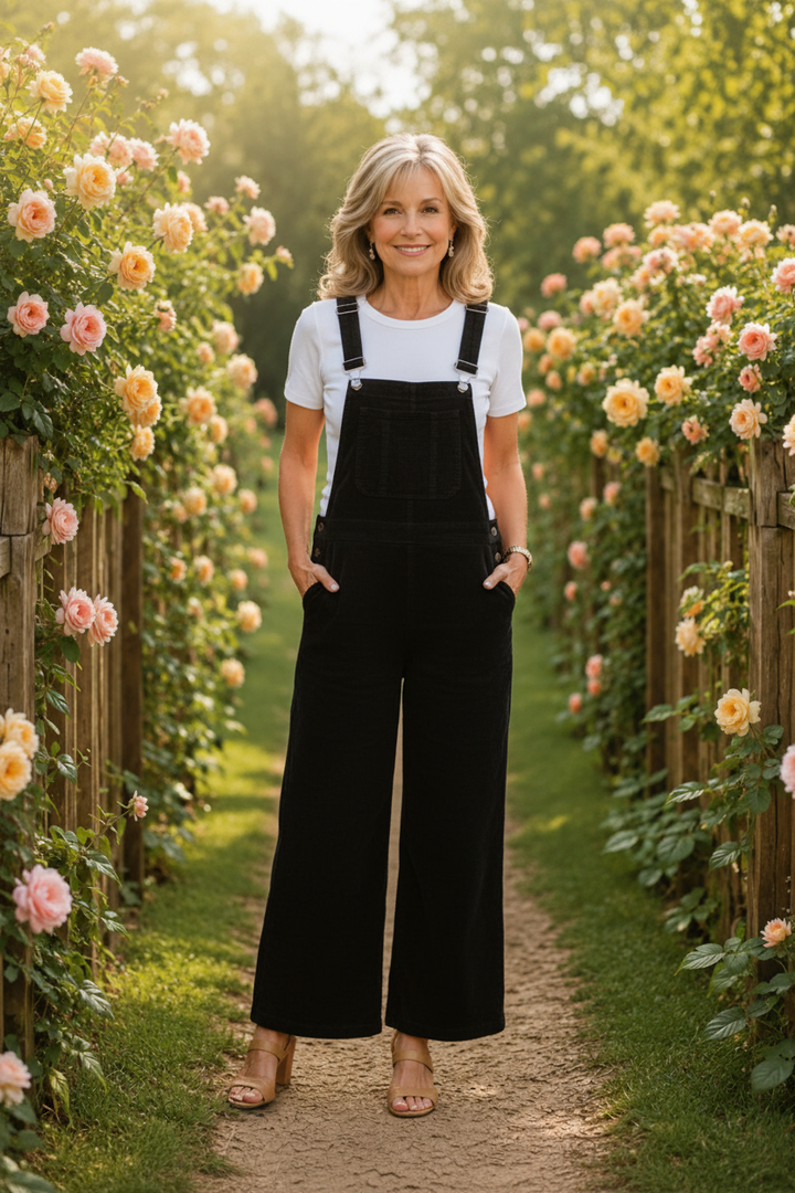 Zwarte jumpsuit